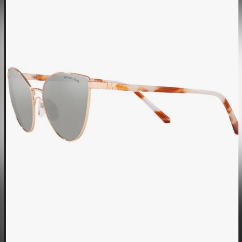 Michael Kors 1052  Gold Cat-Eye Sunglasses NWOT 57•16 140 - Picture 3 of 5